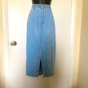 Denim  Vintage Maxi skirt size 9